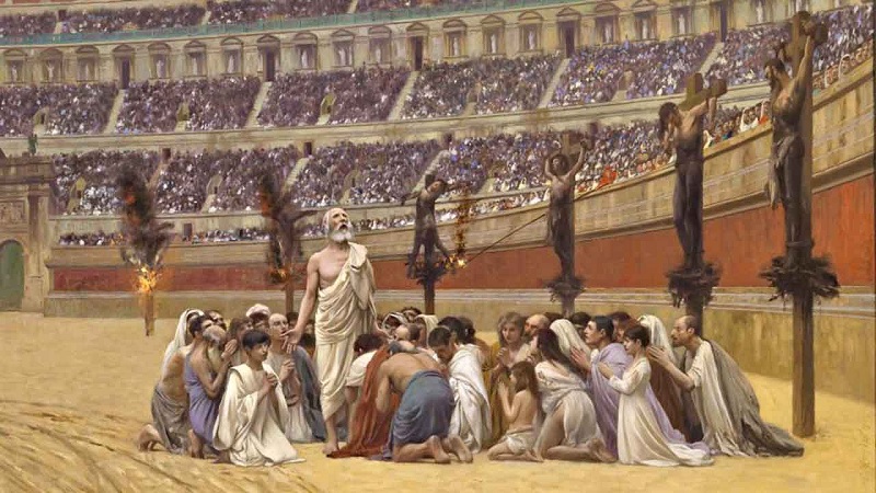 Fato do dia: Roma & Cristãos