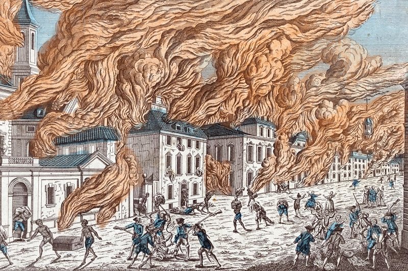 Fato do dia: Grande incêndio em Nova York
